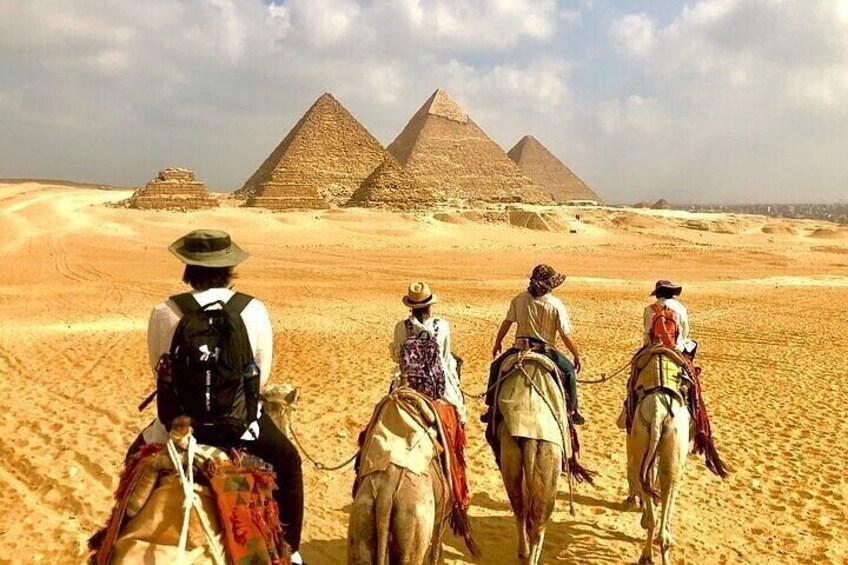 Cairo trip by plane Pyramids Sphinx, Museum Lunch–Sharm El Sheikh