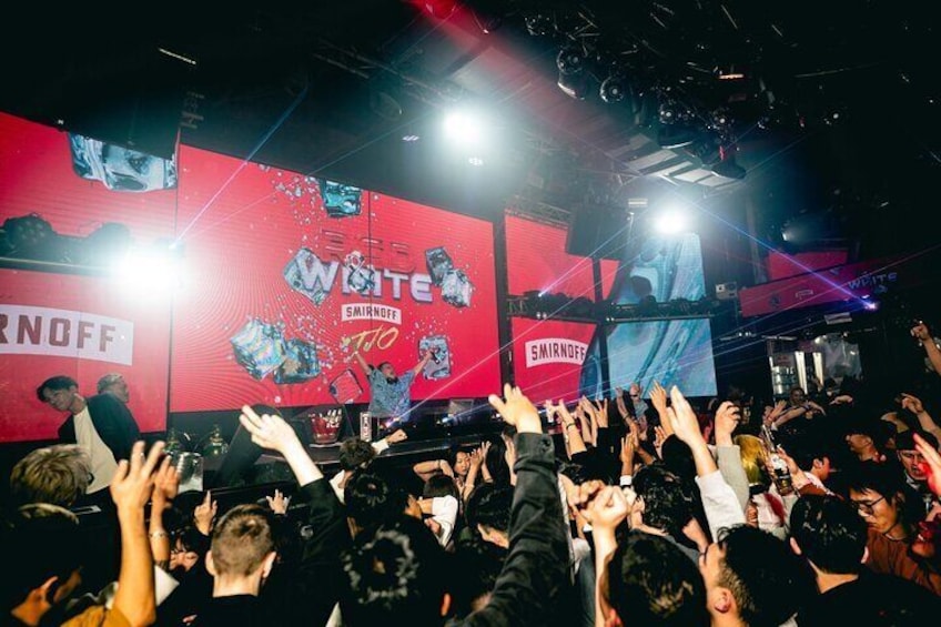 WARP SHINJUKU Night Club Admission ticket