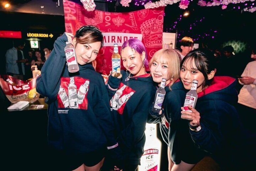 WARP SHINJUKU Night Club Admission ticket