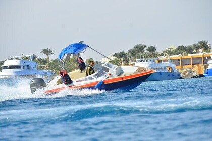 Speed Boat to Hula Hula Island with Water Activities - Hurghada