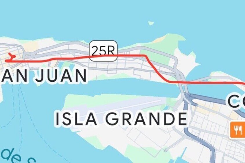 From the charm of Old San Juan to the breezy vibes of Condado—this route is packed with photo ops, local eats, and surprise moments like spotting manatees in the lagoon.