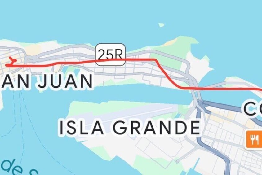 From the charm of Old San Juan to the breezy vibes of Condado—this route is packed with photo ops, local eats, and surprise moments like spotting manatees in the lagoon.