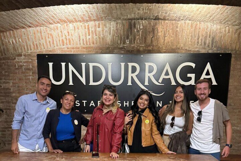 1 Day Undurraga Vineyard Tour from Santiago