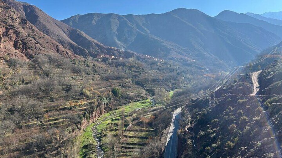Private Scenic Hike with Authentic Berber Village Day Tour