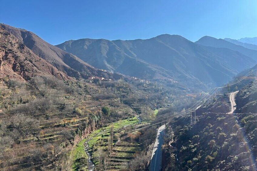 Private Scenic Hike with Authentic Berber Village Day Tour
