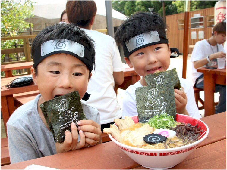 Naruto & Boruto at Nijigen no Mori Park Entry & Roundtrip Bus Transfer