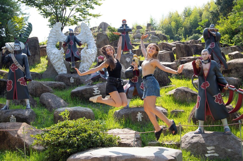 Naruto & Boruto at Nijigen no Mori Park Entry & Roundtrip Bus Transfer