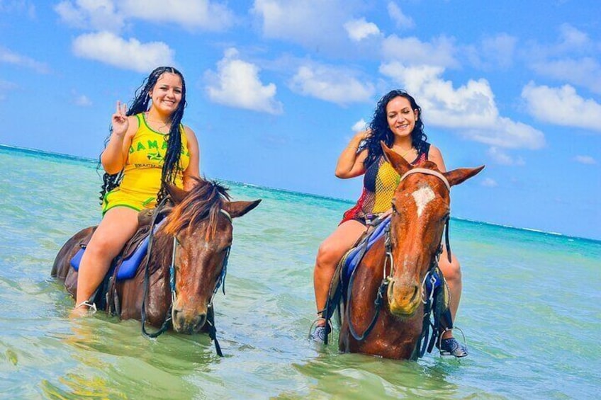 Horseback Ride and Swim Experience Montego with Transportation