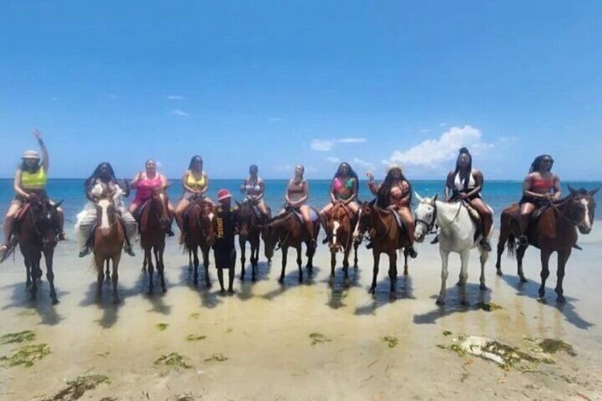 Horseback Ride and Swim Experience Montego with Transportation