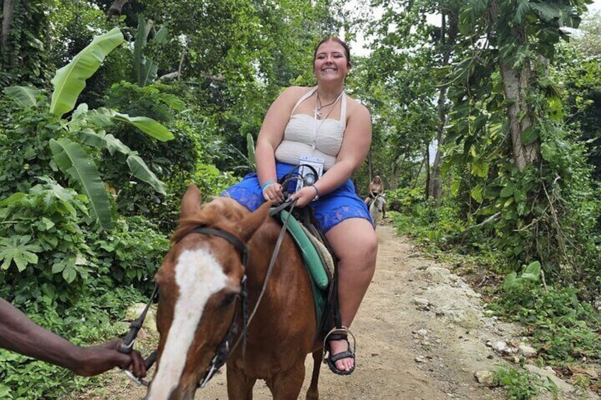 Horseback Ride and Swim Experience Montego with Transportation