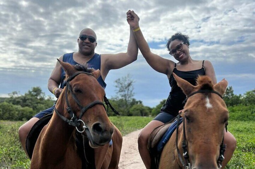 Horseback Ride and Swim Experience Montego with Transportation