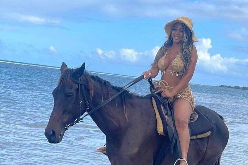 Horseback Ride and Swim Experience Montego with Transportation