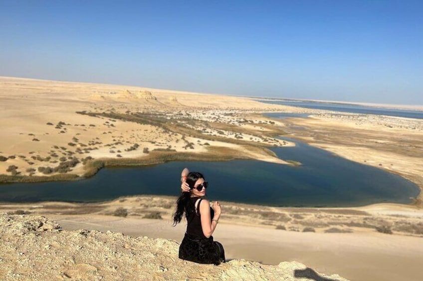 The Panoramic view of wadi el rayan