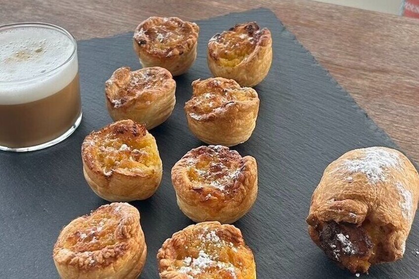 fresh puff pastry cottage cheese/cream balls