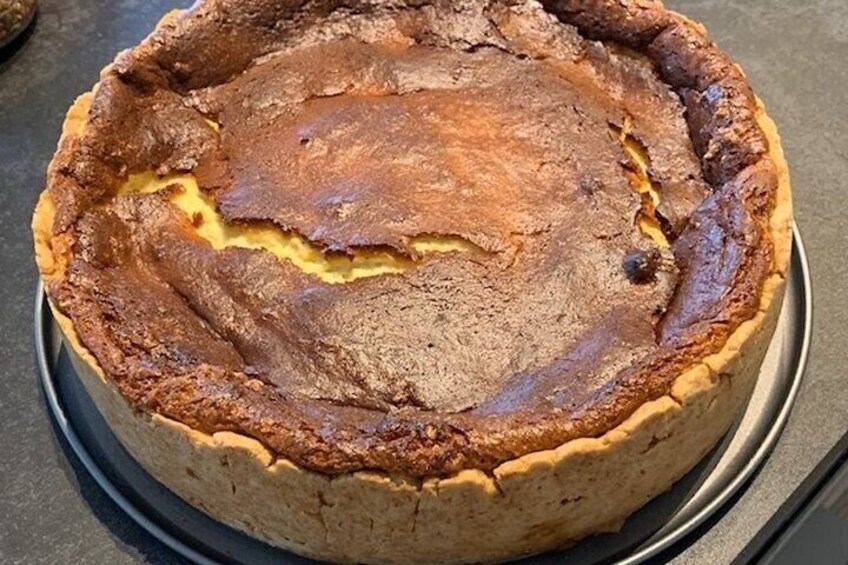 Cheesecake according to Grandma's recipe