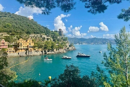 Tour of the Italian Riviera with E-Bike to Portofino