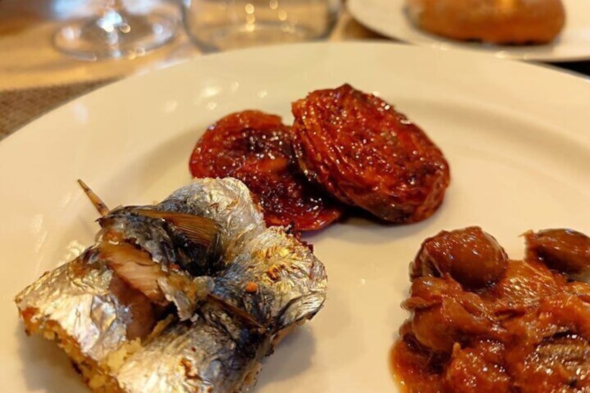 Homemade restaurant at Tenute Baglio Passofondo