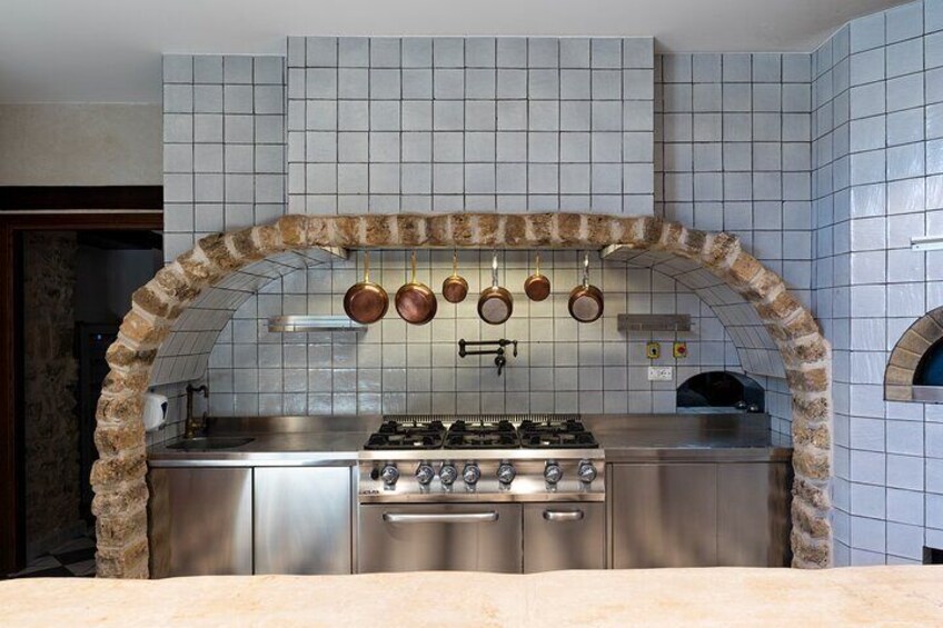 Homemade restaurant at Tenute Baglio Passofondo