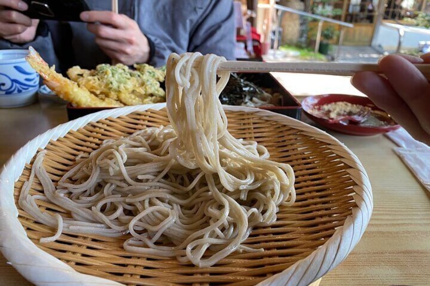 Traditional Buckwheat(soba) Cultivated in This Region