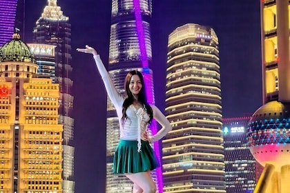 Séance photo sur le célèbre ciel de Shanghai