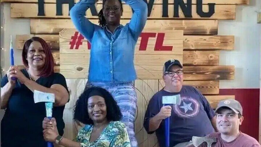 Downtown Memphis Pedal Party Ride and Axe Throwing Experience