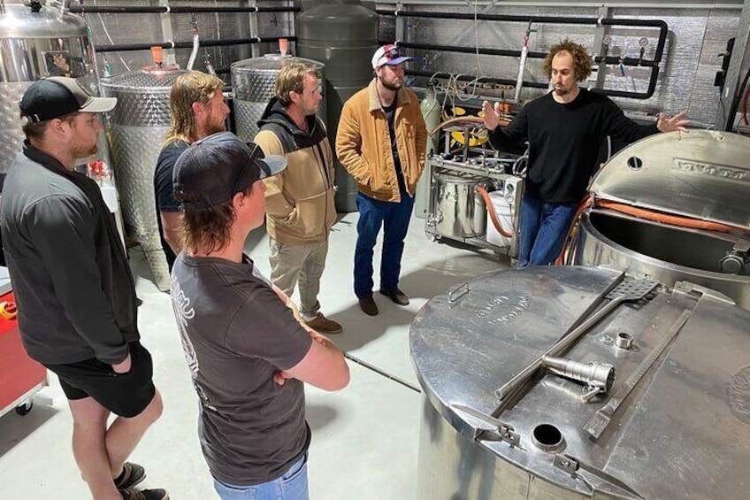 Learn about brewing processes from qualified brewers 