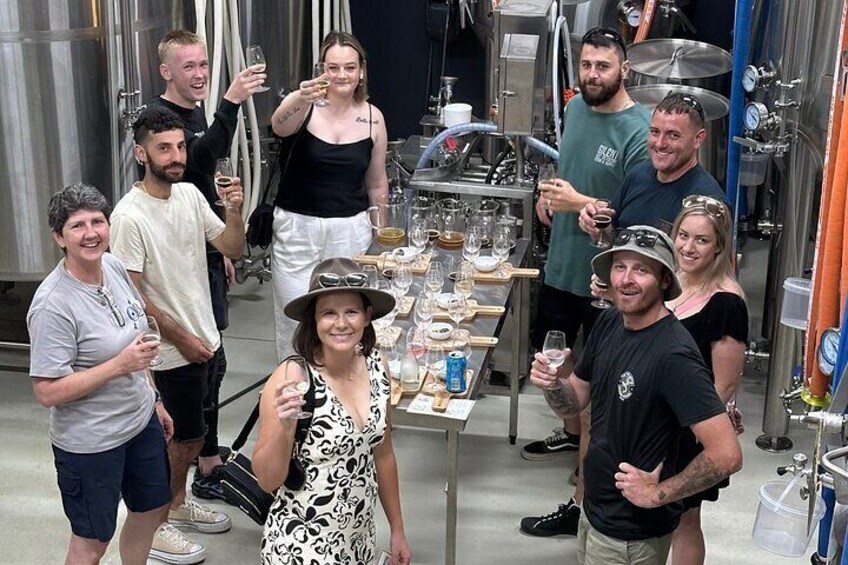 Enjoy a brewer talk and learn about the various brewing processes