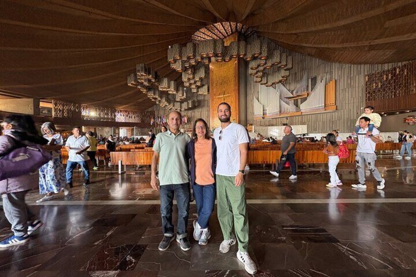 Private Tour in Our Lady of Guadalupe Basilica