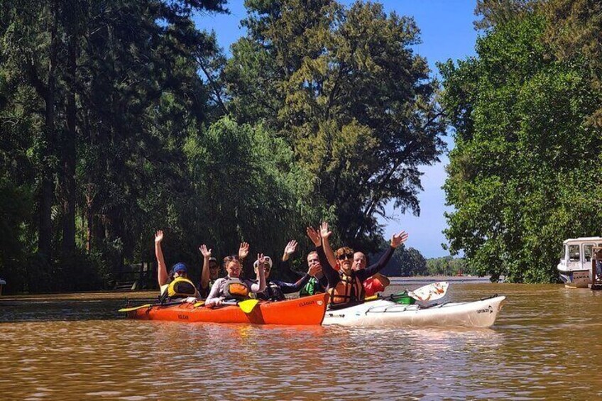 Delta River Kayak and Island Adventure from Tigre