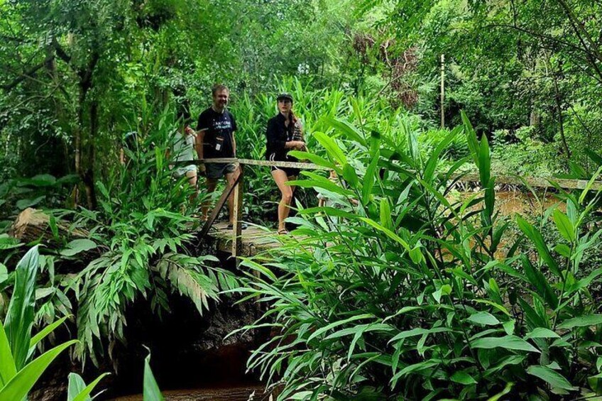 Trek through Delta islands and jungle paths
