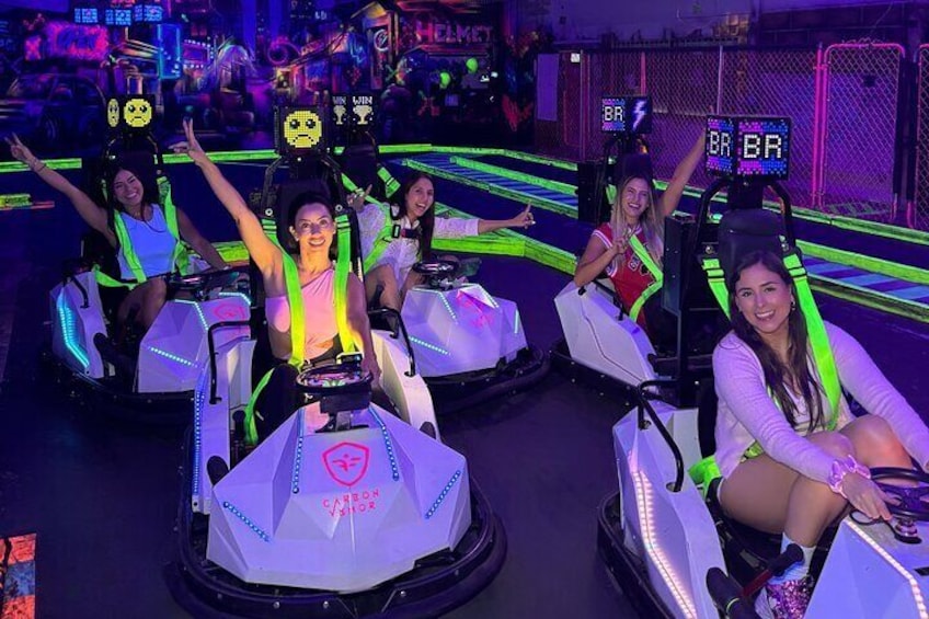 Interactive Go-Kart with Power-Ups – Real-Life Video Game Fun!