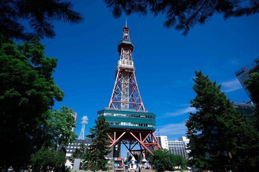 Sapporo TV Tower [Sapporo, drive-by]