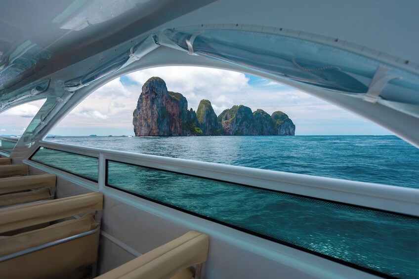 Island-Hopping Adventure: Phi Phi, Maya & Bamboo by Speed Catamaran!