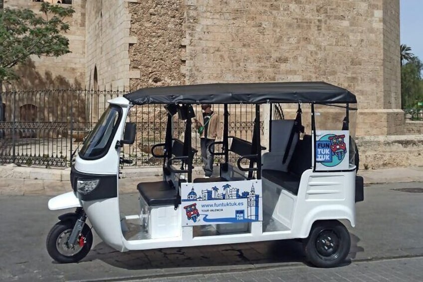 Private Tour with Tuktuk in Valencia