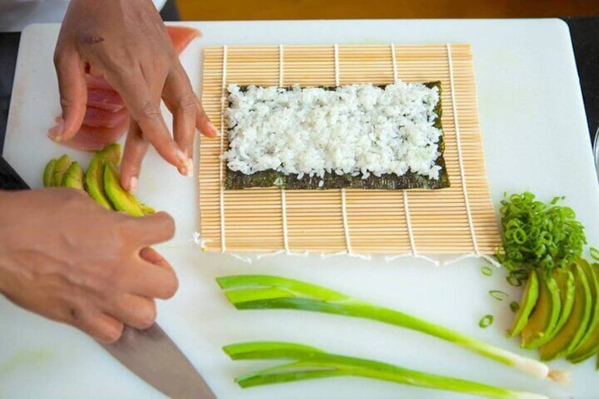 Sushi Making Cooking Class With Local Chef in Edmonton