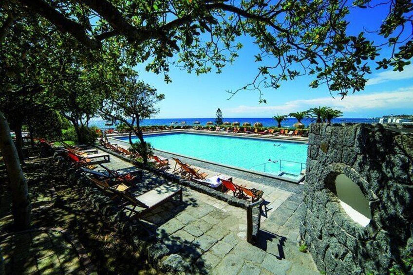 swimming pool Olympia with sea water