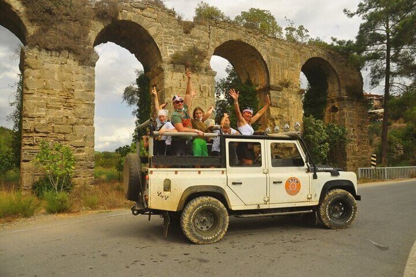 Jeep Safari in Green Canyon Area From Side City