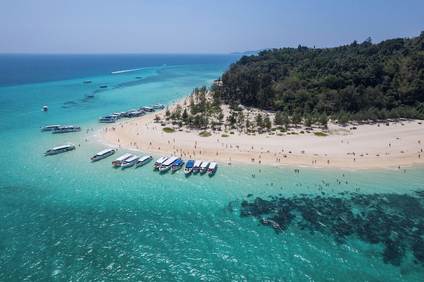 Phi Phi & Bamboo Islands One-Day Adventure by Speed Catamaran