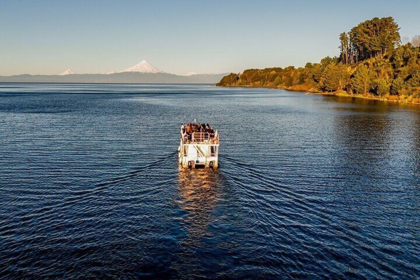 Scenic Catamaran Tour on Llanquihue lake