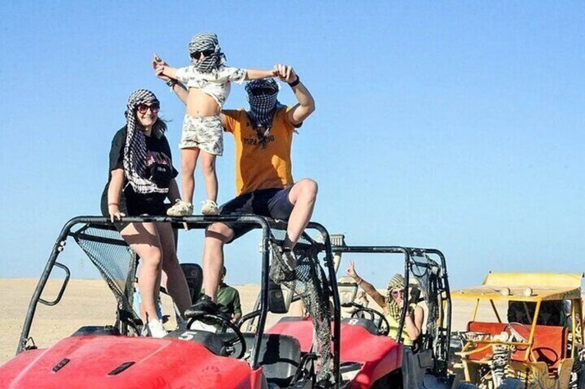 Thrilling Buggy Ride & Camel Safari with transfer – Marsa Alam