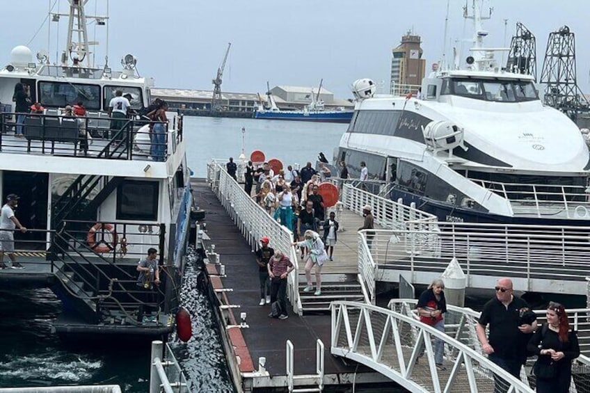 Private Charter Boat to Robben Island with Guided Tour
