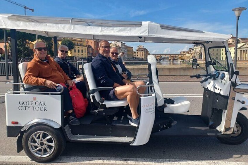 Florence panoramic tour with golf cart