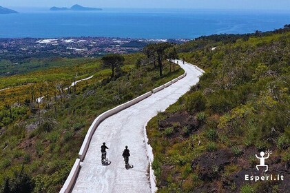 Naples: E-Bike rental on Mount Vesuvius