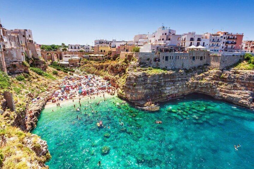 Day Tour to Alberobello and Polignano a Mare