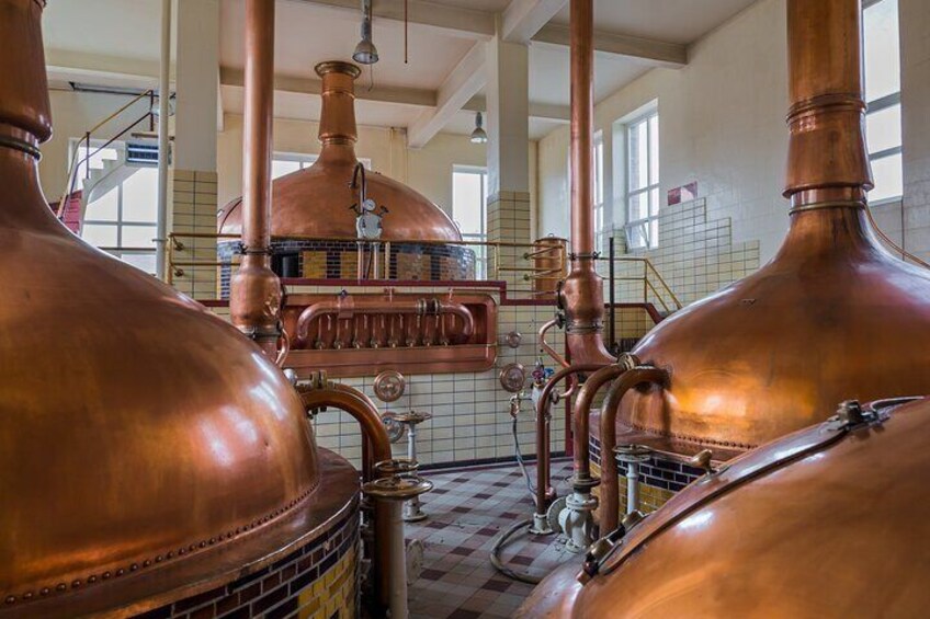 Day trip to Pilsner Urquell brewery and bohemian glassworks