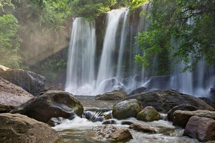 Siem Reap: Kulen, Waterfall 1000 lingas hosting by Local