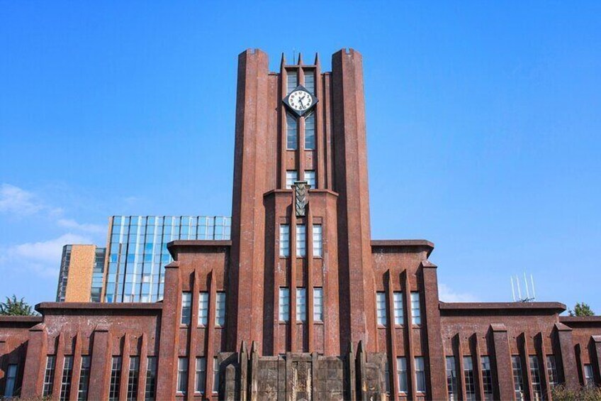 Elegant university architecture showcasing tradition and strength.