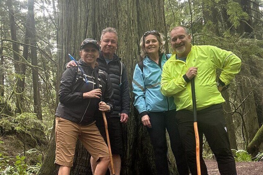East Sooke Park has big trees!
