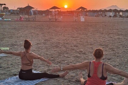 Sunset Pilates on the Beach Tigaki Kos