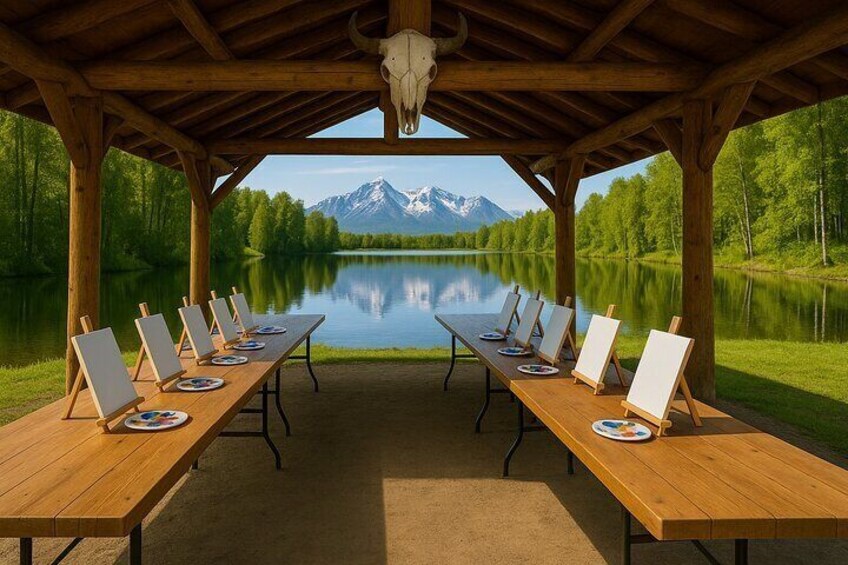 Cunningham Road Painting Class Adventure